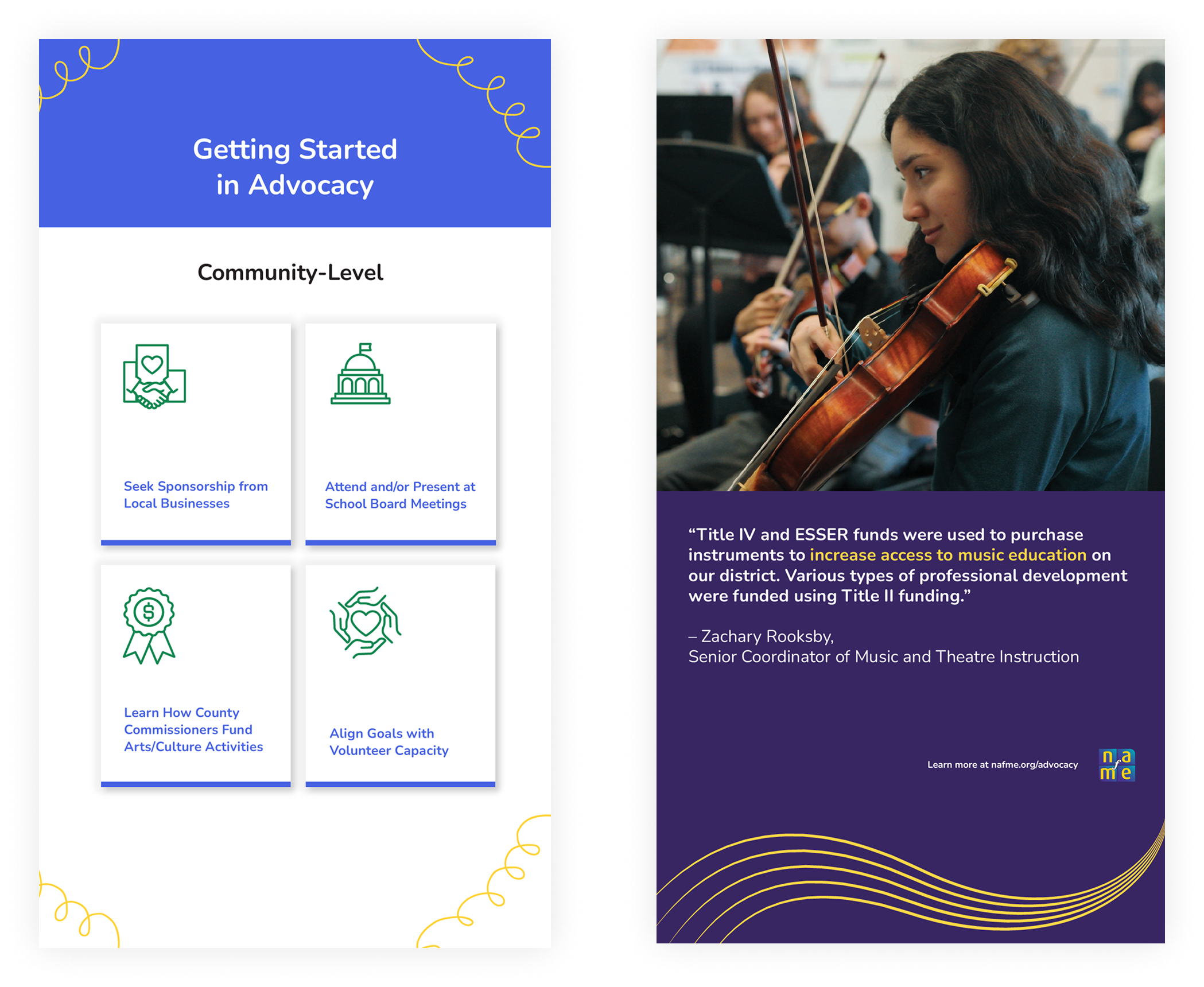 Advocacy Leadership Initiative Design | NAfME
