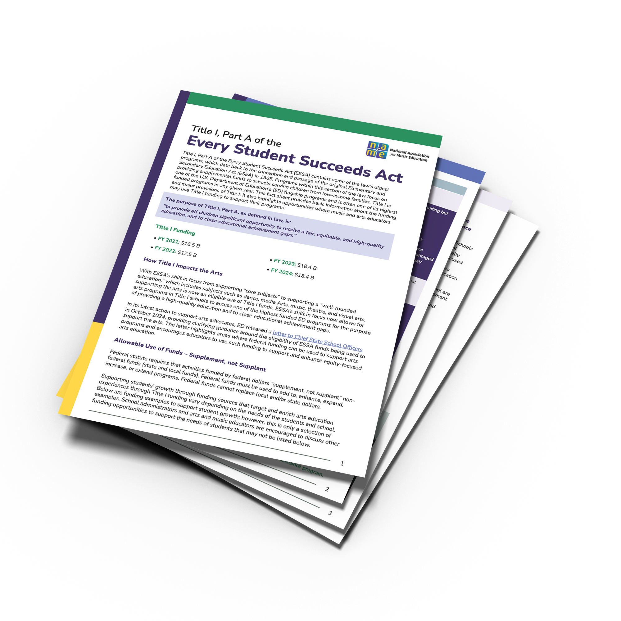 Stack of papers for toolkit 
