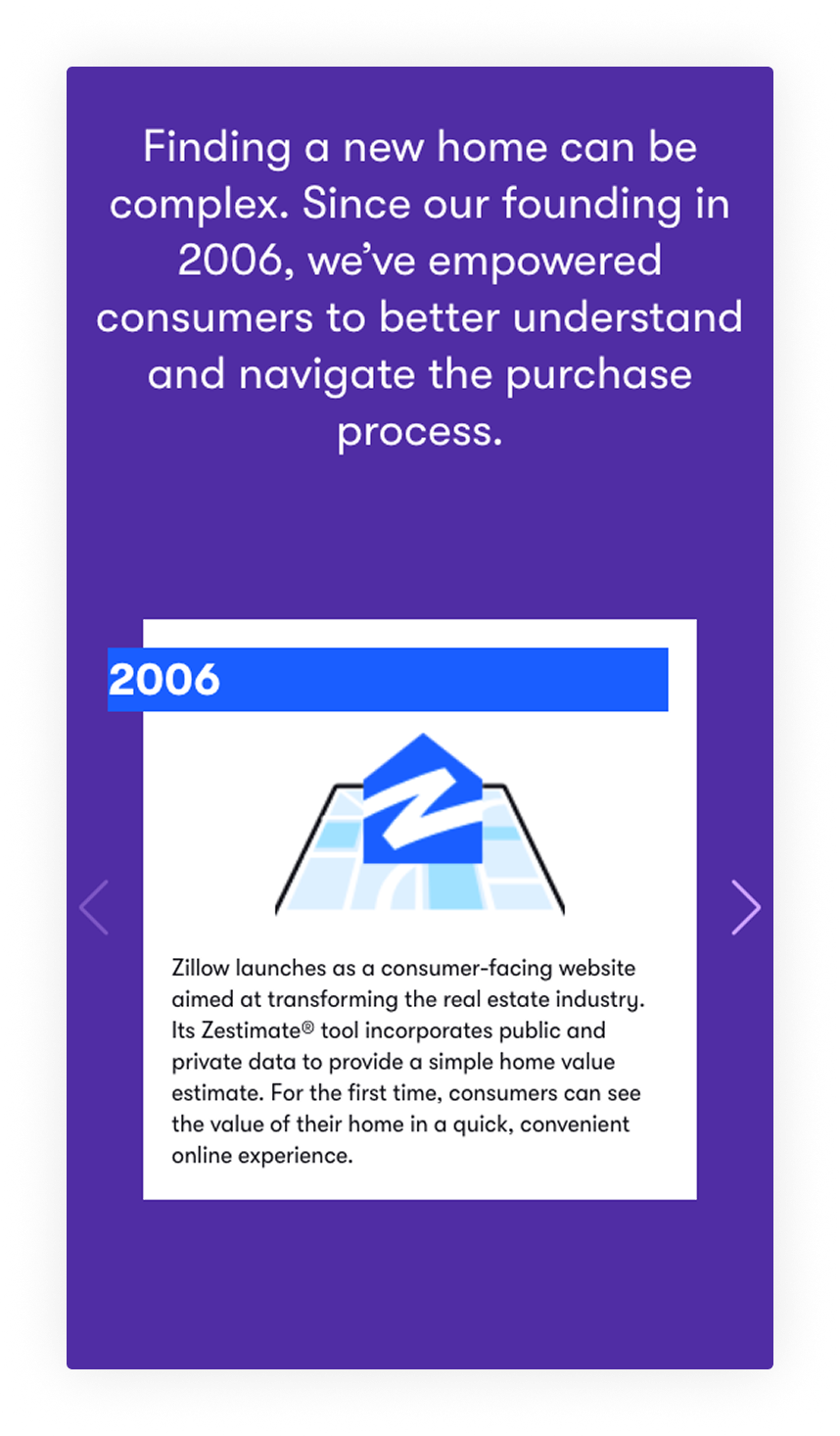 Purple mobile screen